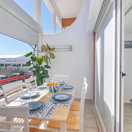 Apartment Flat With Pool T2 Duplex Montechoro *
